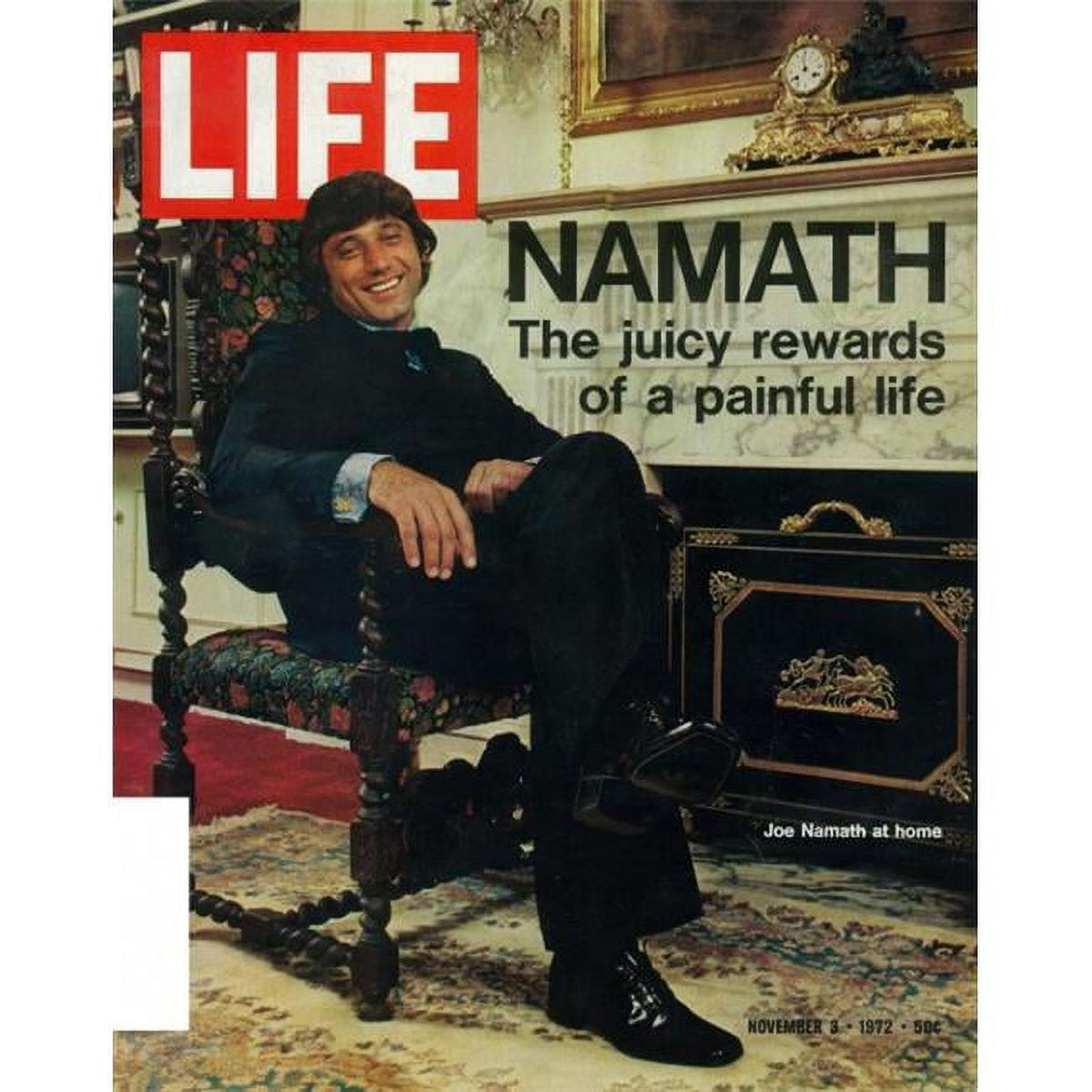 Joe Namath movie poster showcasing the legendary football player.