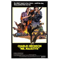 Mr. Majestyk movie poster, 11x17 print featuring Charles Bronson.