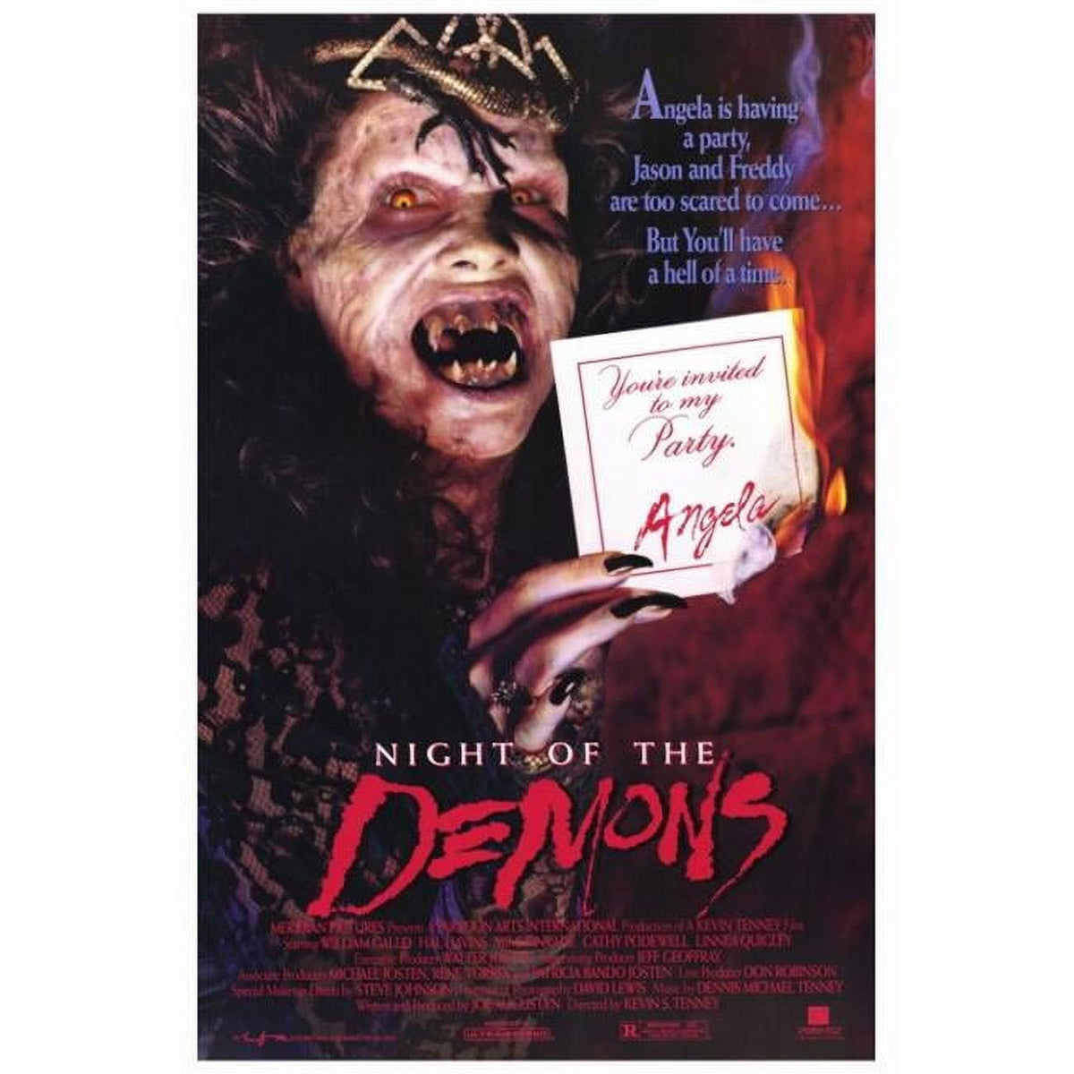 Night of the Demons Movie Poster Print 27x40