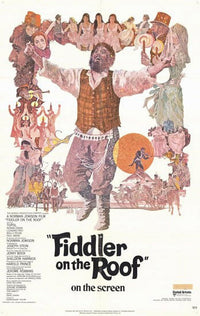 Fiddler on the Roof Movie Poster 11x17 print
