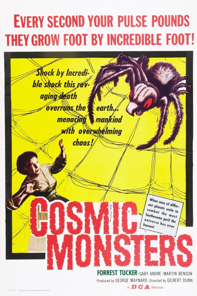 Cosmic Monsters movie poster - The Strange World Of Planet X, 1958 film art print