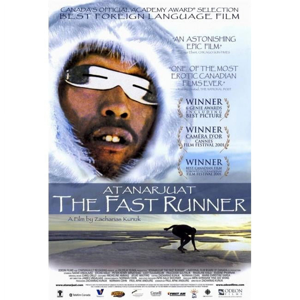 Atanarjuat (The Fast Runner) Movie Poster Print 27x40