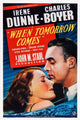 When Tomorrow Comes movie masterprint poster featuring Irene Dunne and Charles Boyer.