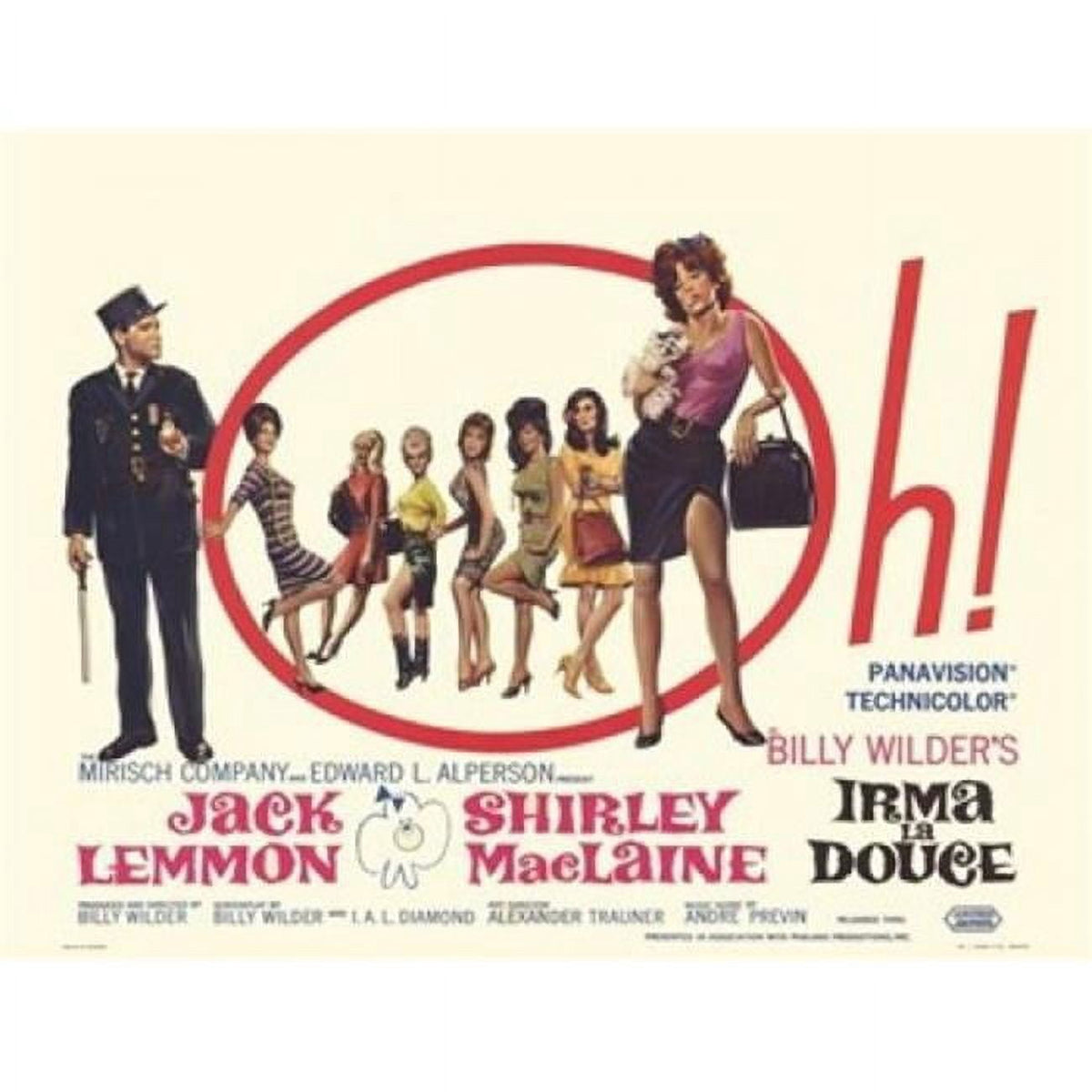 Irma La Douce Classic Movie Poster 17x11 inches