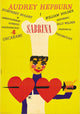 Sabrina 1954 Movie Masterprint Poster Print - 11x17 and 24x30 sizes