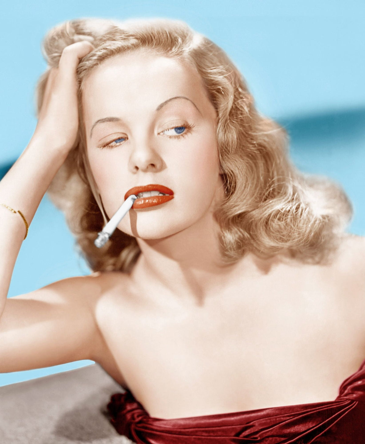 Gun Crazy 1950 photo print featuring film noir imagery.