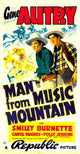 Man From Music Mountain Movie Masterprint Poster featuring Gene Autry and Smiley Burnette