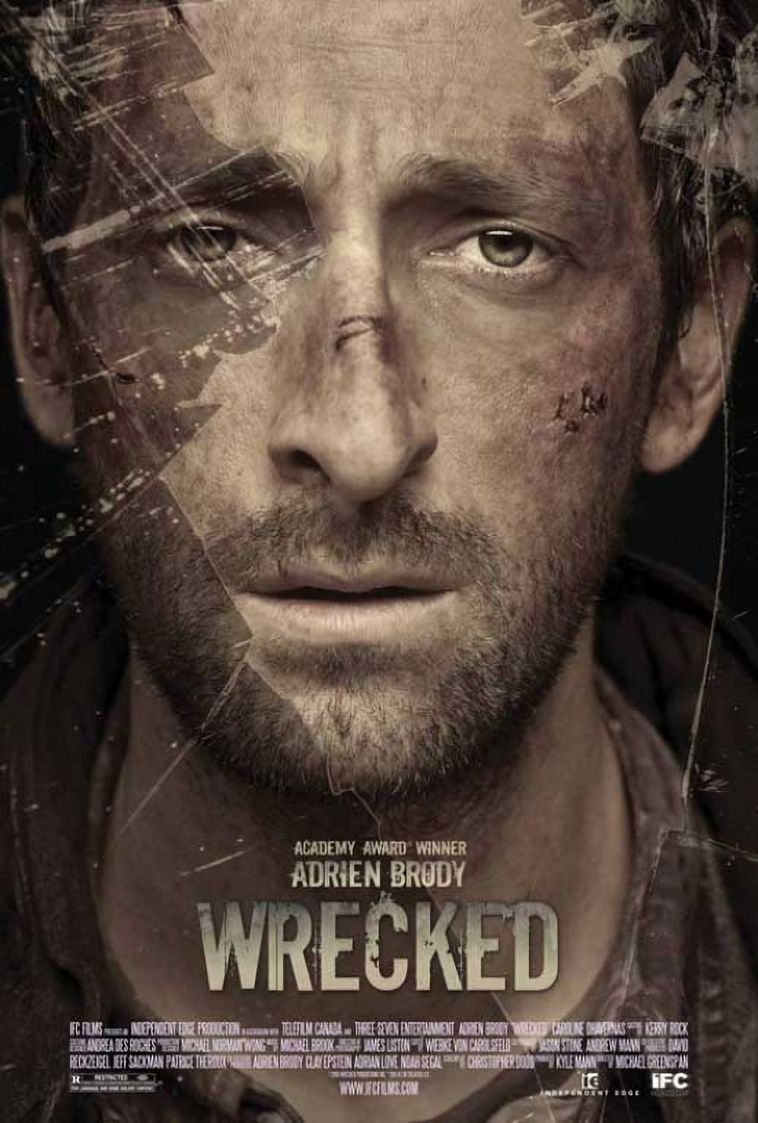 Wrecked Movie Poster 11x17 print for home decor.