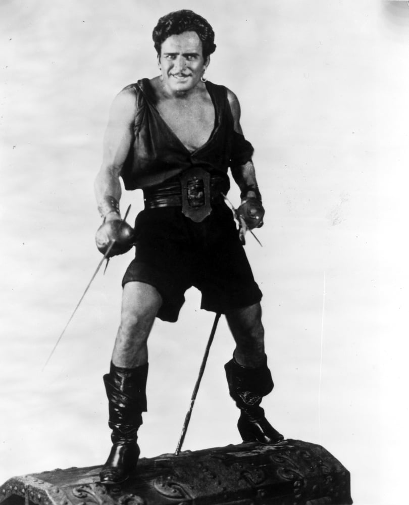 Douglas Fairbanks Sr. as The Black Pirate photo print, classic cinema art.
