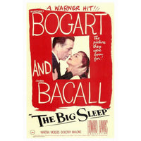 The Big Sleep Movie Poster Print showcasing classic film artwork.