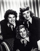 The Andrews Sisters smiling photo print in vintage style.
