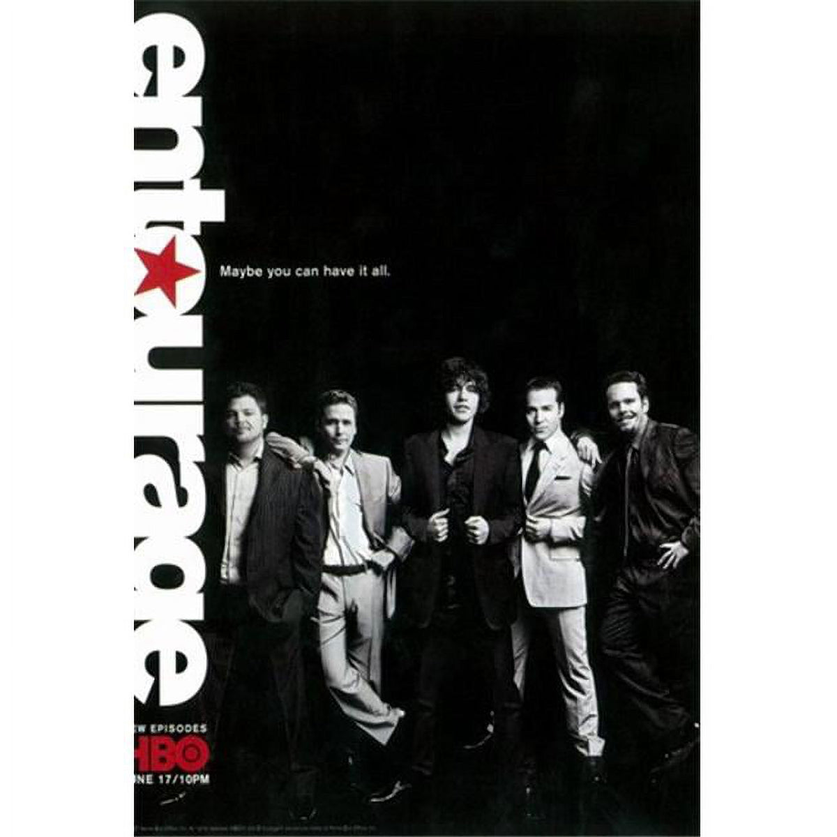 Entourage Style K Movie Poster 11x17 print for fans of the series.
