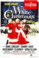 White Christmas Movie Poster featuring classic holiday film.