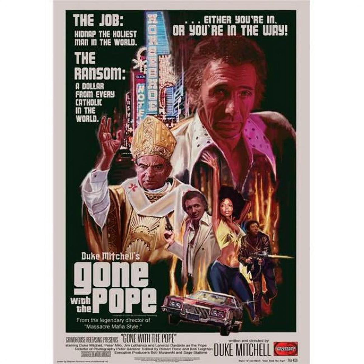 Gone with the Pope Movie Poster Print 27x40