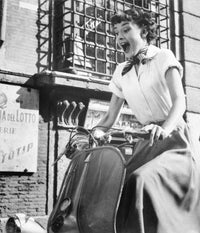 Roman Holiday Photo Print showcasing classic cinematic beauty.
