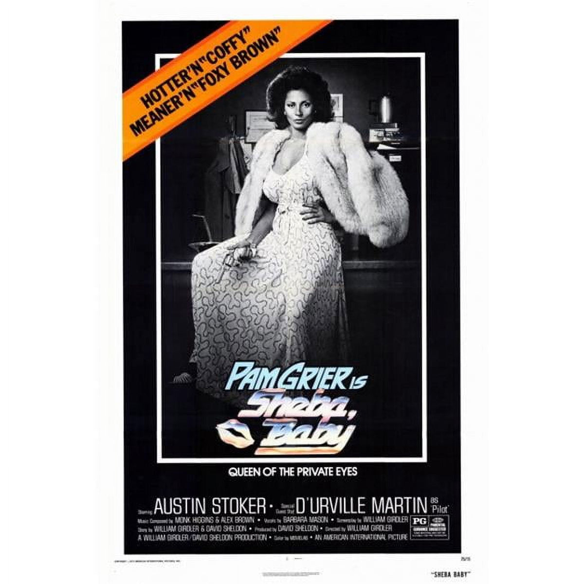 Sheba Baby Movie Poster Print 27x40 showcasing iconic film art.