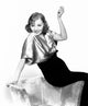Tallulah Bankhead Portrait Poster Print in multiple sizes.