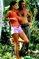 Ali McGraw and Steve McQueen outside photo print