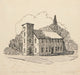 The Old Stone Church (1774) art print by Donald Kirby