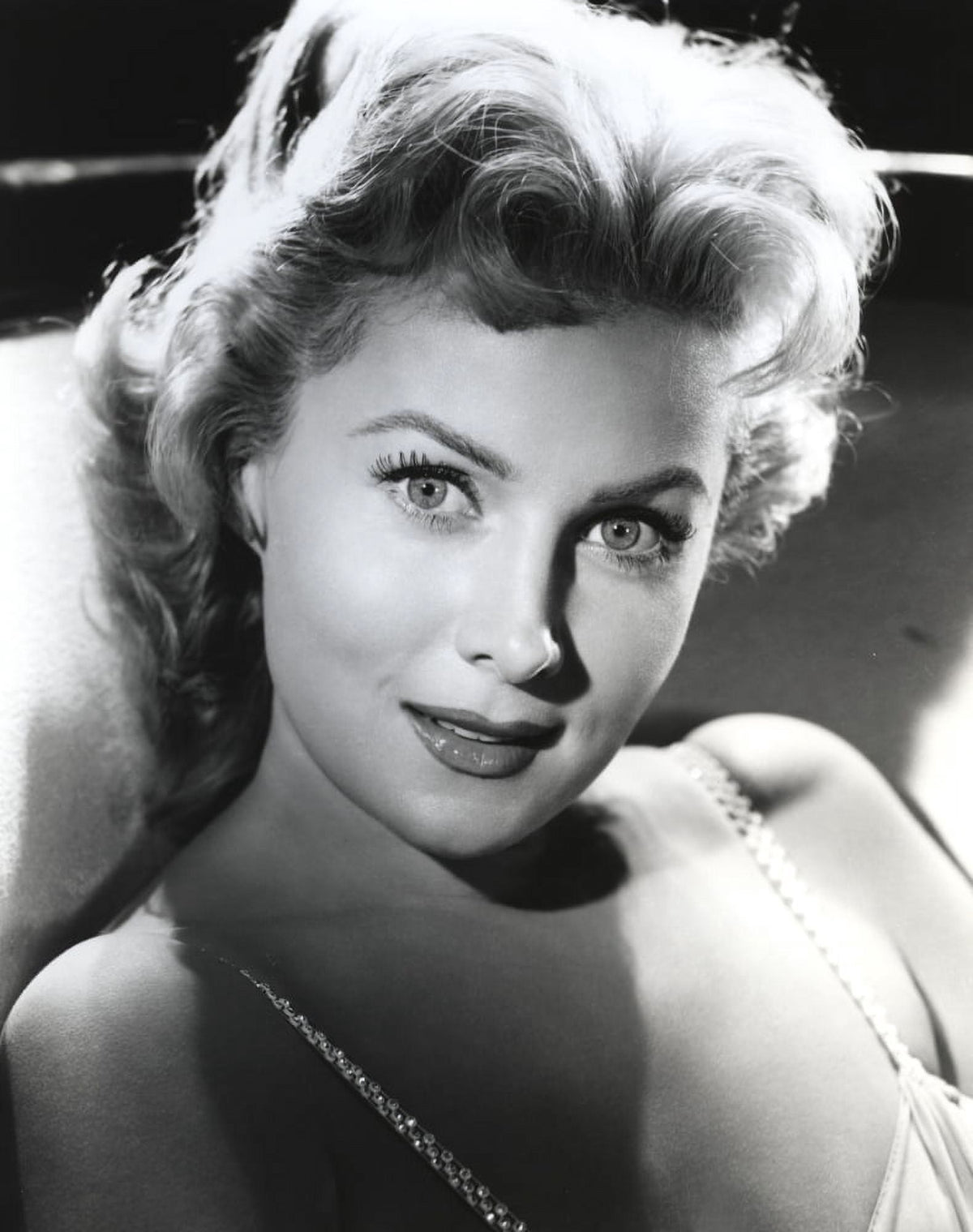 Rhonda Fleming smiling vintage photo print