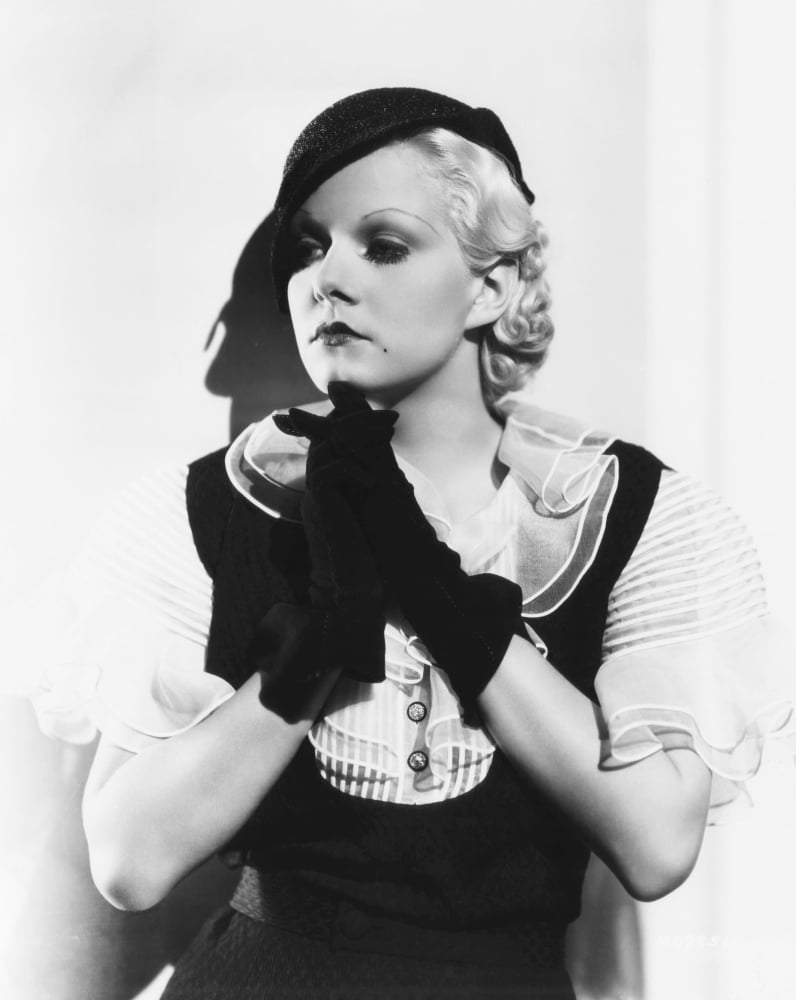 Jean Harlow portrait poster print in multiple sizes