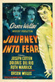 Journey Into Fear 1943 Movie Poster Print featuring Joseph Cotten, Dolores Del Rio, Ruth Warrick, and Orson Welles.