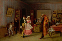 The Runaway Match art print by William Holbrook Beard, showcasing a whimsical scene.