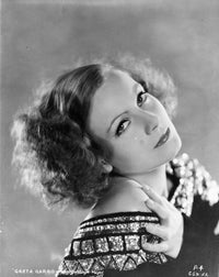 Greta Garbo classic photo print, capturing the essence of a film icon.
