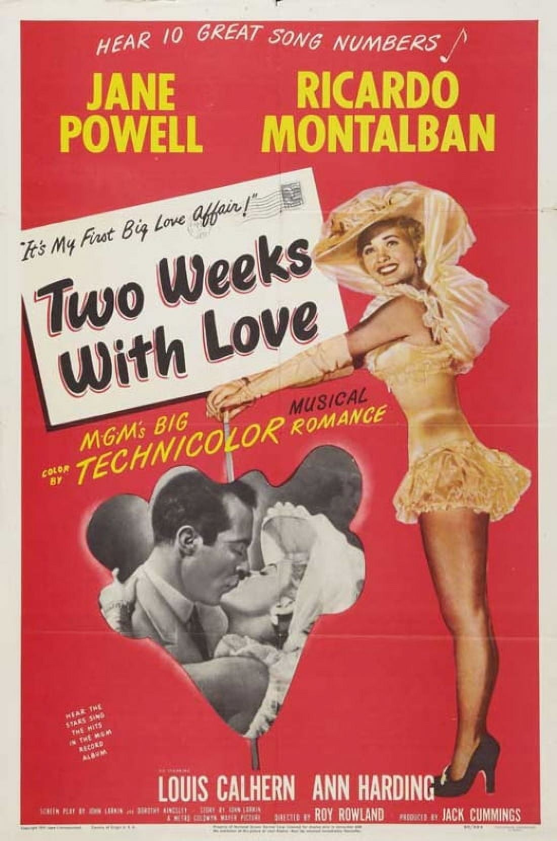 Two Weeks with Love Movie Poster 11x17 Print