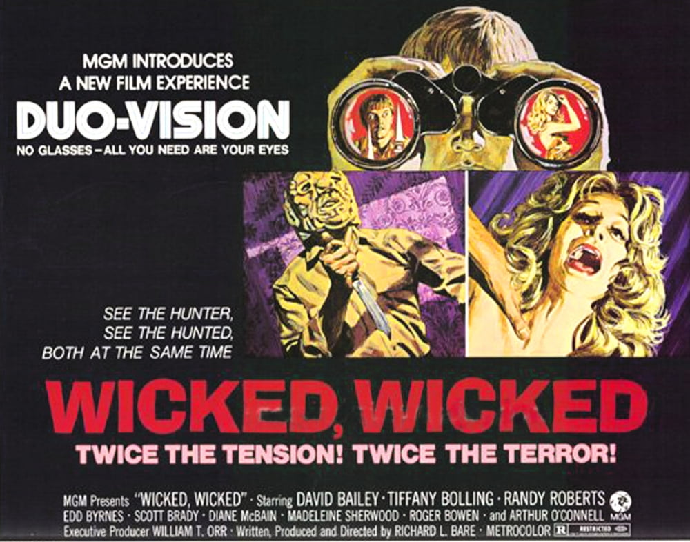 Wicked Top and First Randolph Roberts Movie Masterprint Poster featuring Tiffany Bolling