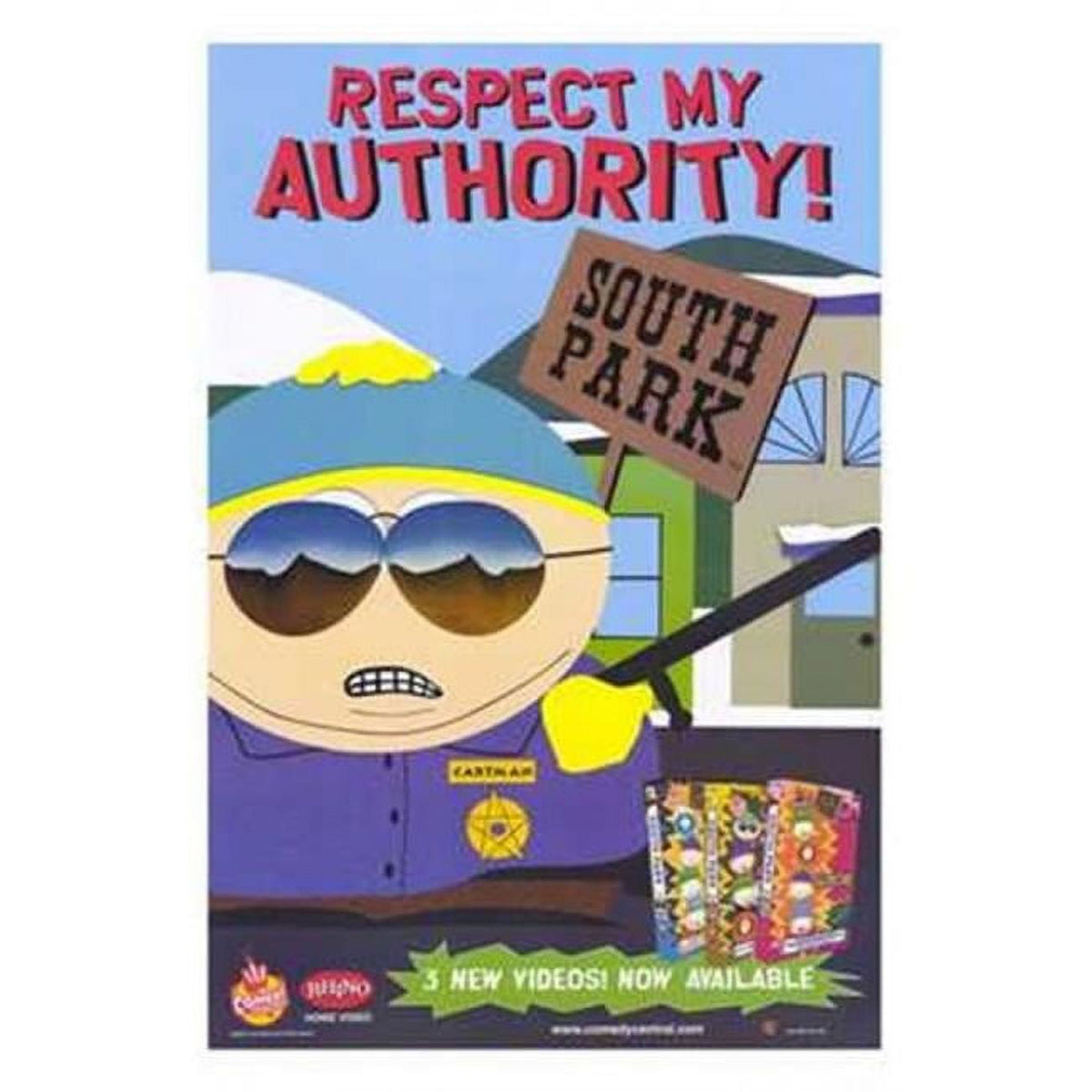 South Park Style B Movie Poster 11x17 print featuring iconic characters.