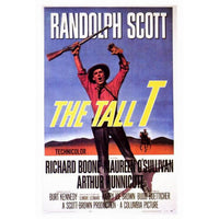 The Tall T Movie Poster Print 27x40 size