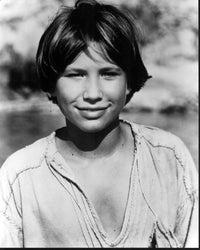 Jonathan Taylor Thomas black and white photo print from Adventures of Pinocchio.