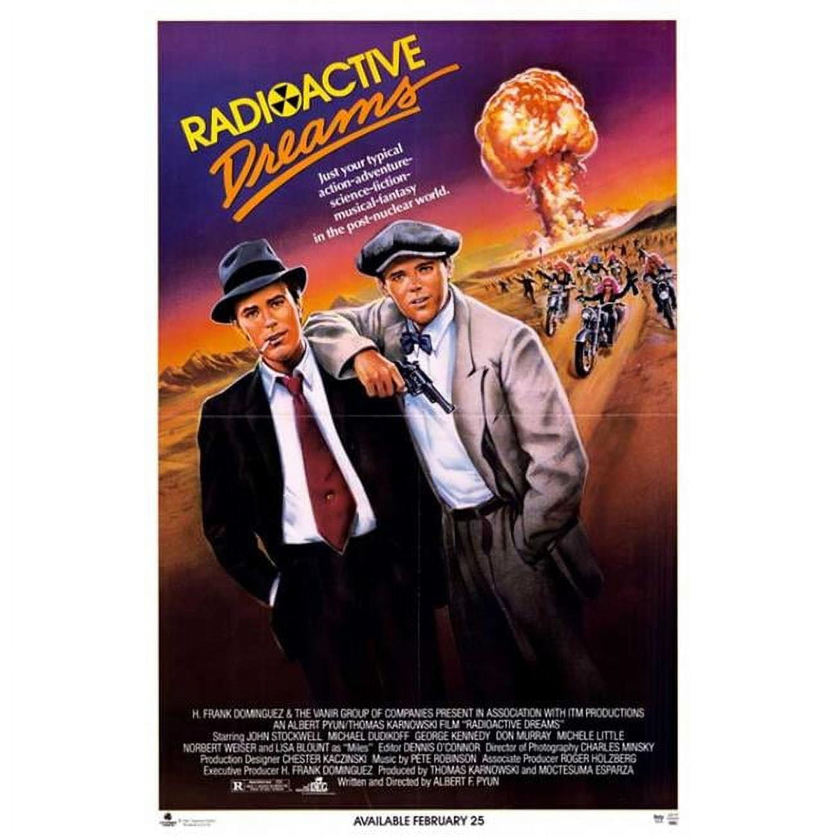Radioactive Dreams Movie Poster 11x17 print