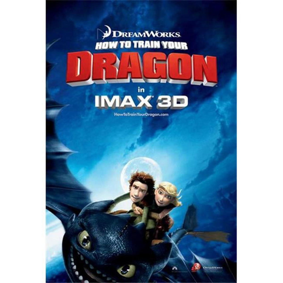 How to Train Your Dragon Style C Movie Poster 11x17