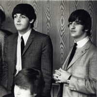 Paul McCartney and Ringo Starr wearing blazers photo print