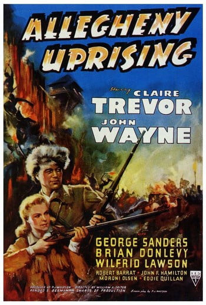Allegheny Uprising Movie Poster 11x17 print