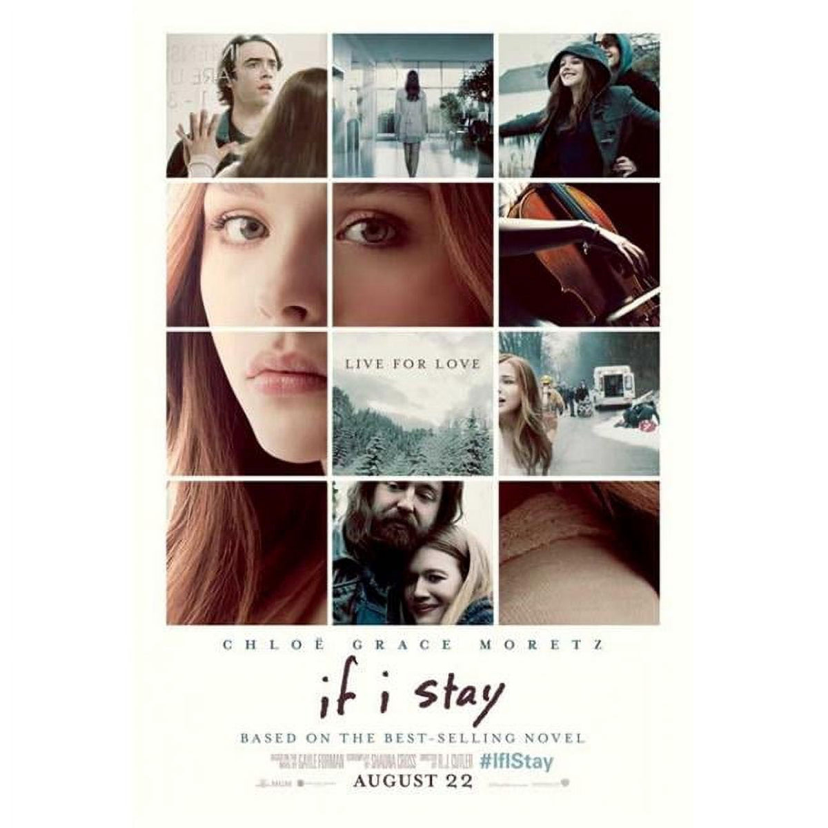 If I Stay Movie Poster Print 27x40 - Emotional film art