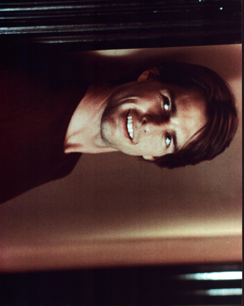 Tom Cruise leaning on wall in Vanilla Sky photo print.