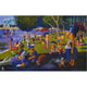 The Simpsons on a Sunday Movie Poster (17x11) featuring colorful characters.