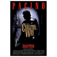 Carlito's Way Movie Poster Print - 27x40 size, showcasing a cinematic classic.
