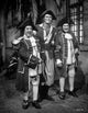 Abbott & Costello in Bicorne Hat Photo Print, classic comedy art