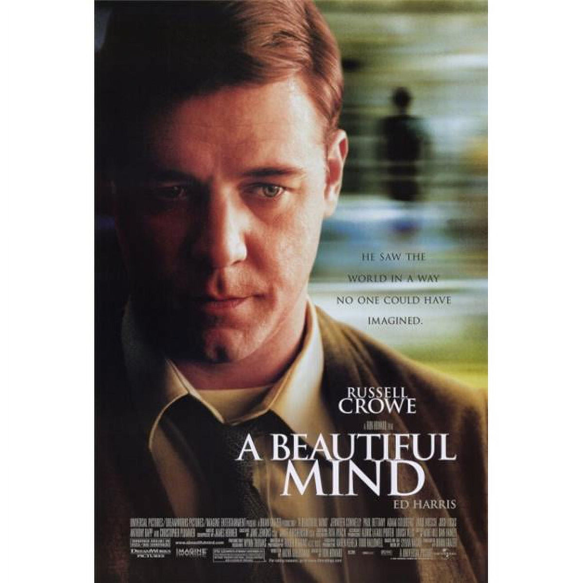 A Beautiful Mind Movie Poster Print showcasing vibrant imagery.