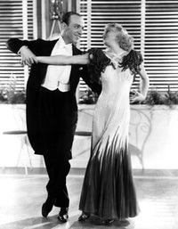Fred Astaire and Ginger Rogers in The Gay Divorcee photo print.