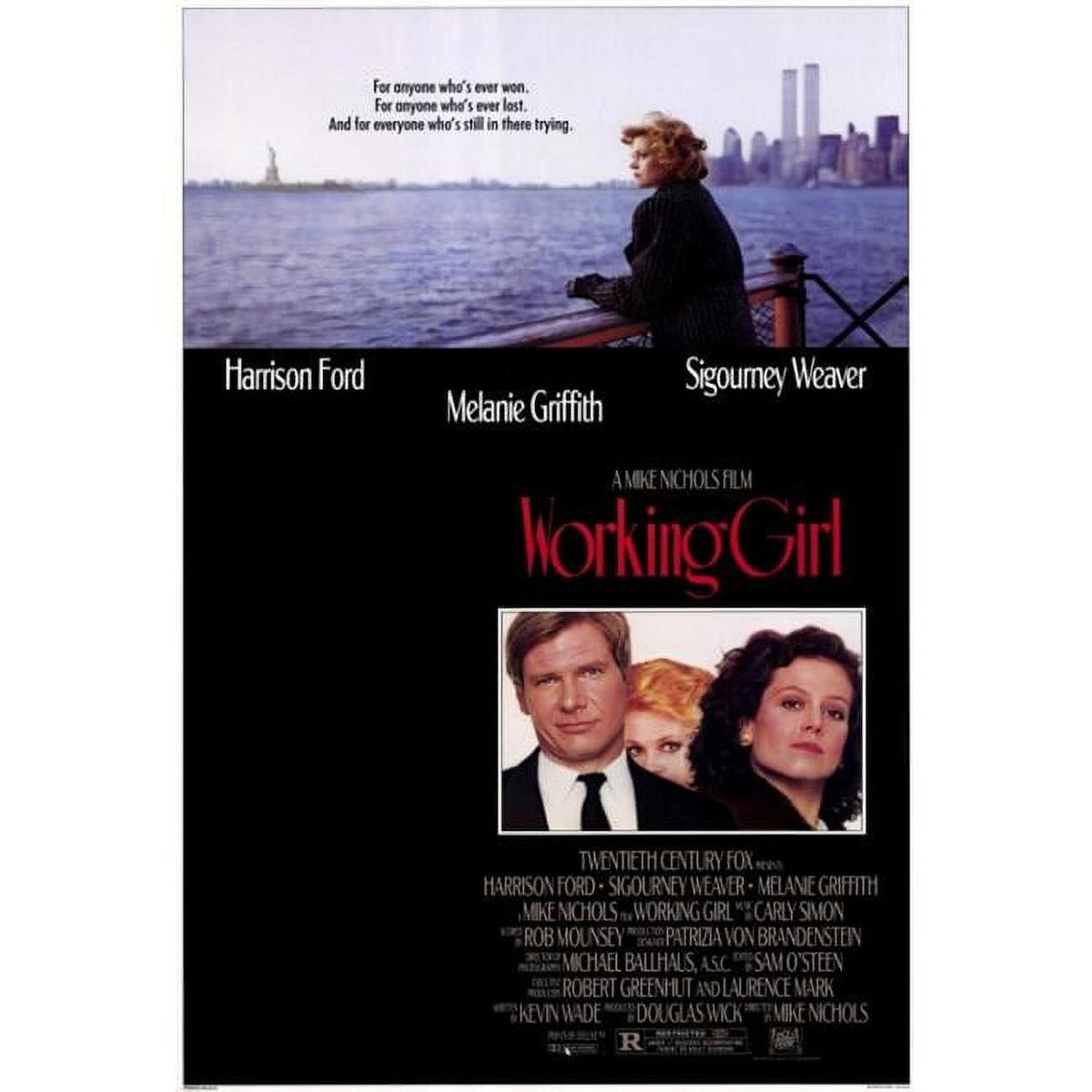 Working Girl Movie Poster Print - 27 x 40 inches