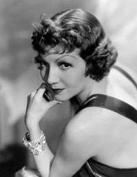 Claudette Colbert vintage photo print from Paramount Pictures, 8 x 10.