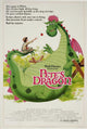 Pete's Dragon Movie Poster featuring Elliott and Pete in vibrant colors.