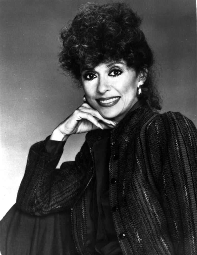 Portrait of Rita Moreno Photo Print in iconic style.