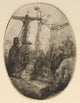The Crucifixion art print by Rembrandt van Rijn, available in multiple sizes.