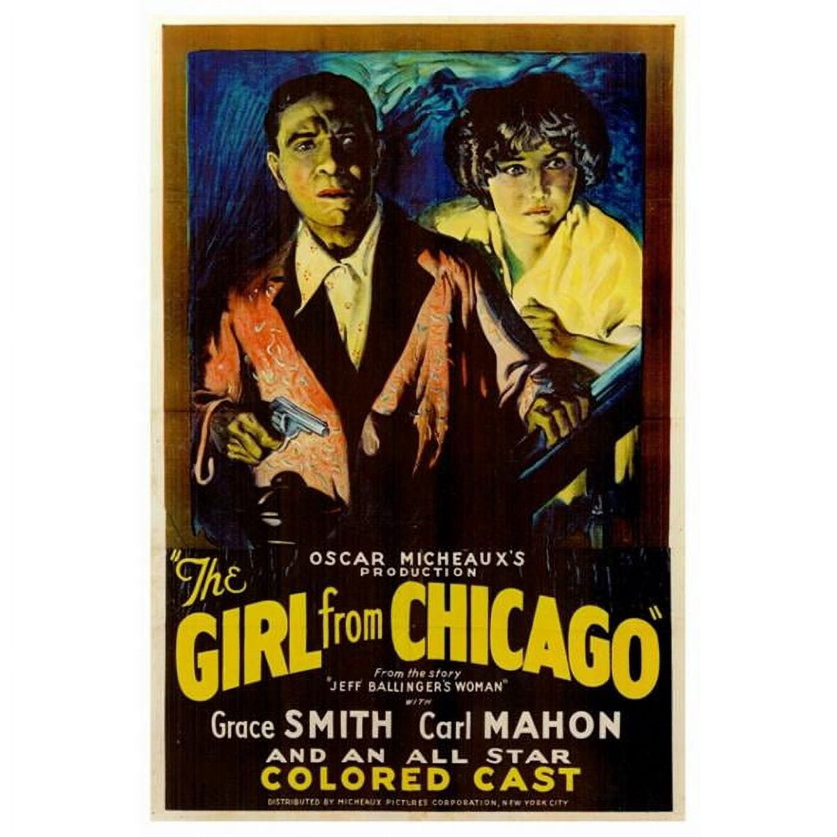 Girl from Chicago Movie Poster Print 27x40 size